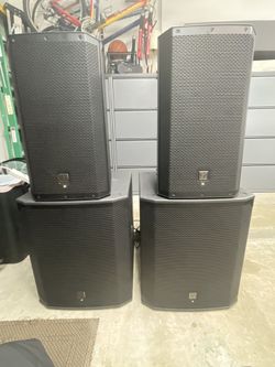 EV ZLX12BT & ELX200 18” new