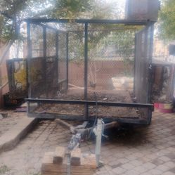 Traila De Jardinería.