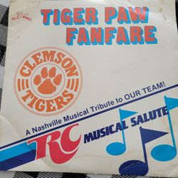 CLEMSON RECORD. 25.00 CASH FIRM. NO LESS