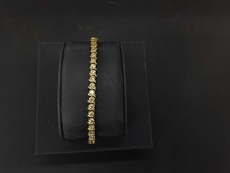 Tennis Bracelet - Yellow Gold 14k (.585) 9.3 grams 8 inch