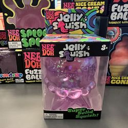 NeeDoh Jelly Squish Purple