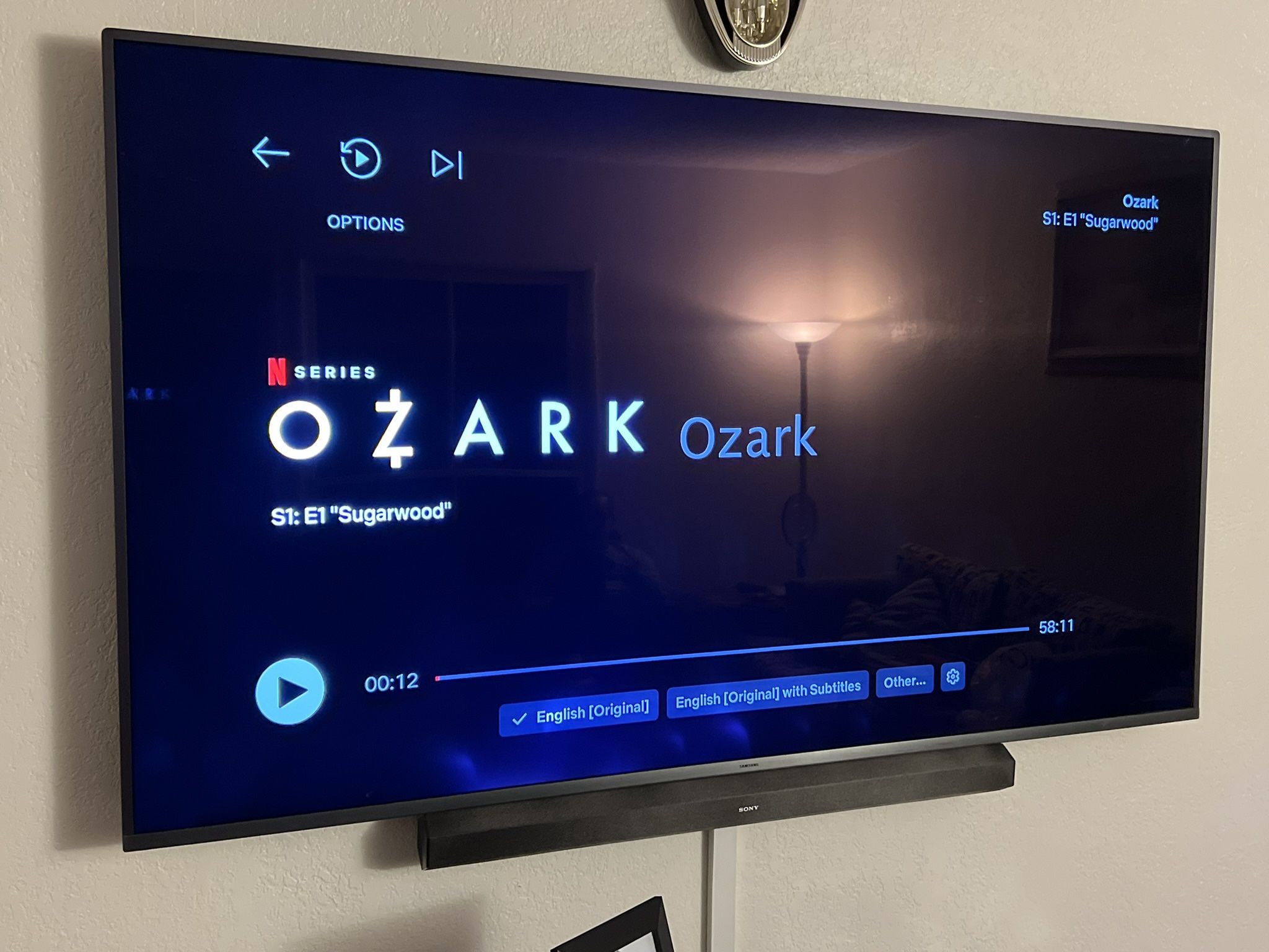 75 Inch Samsung 4k TV