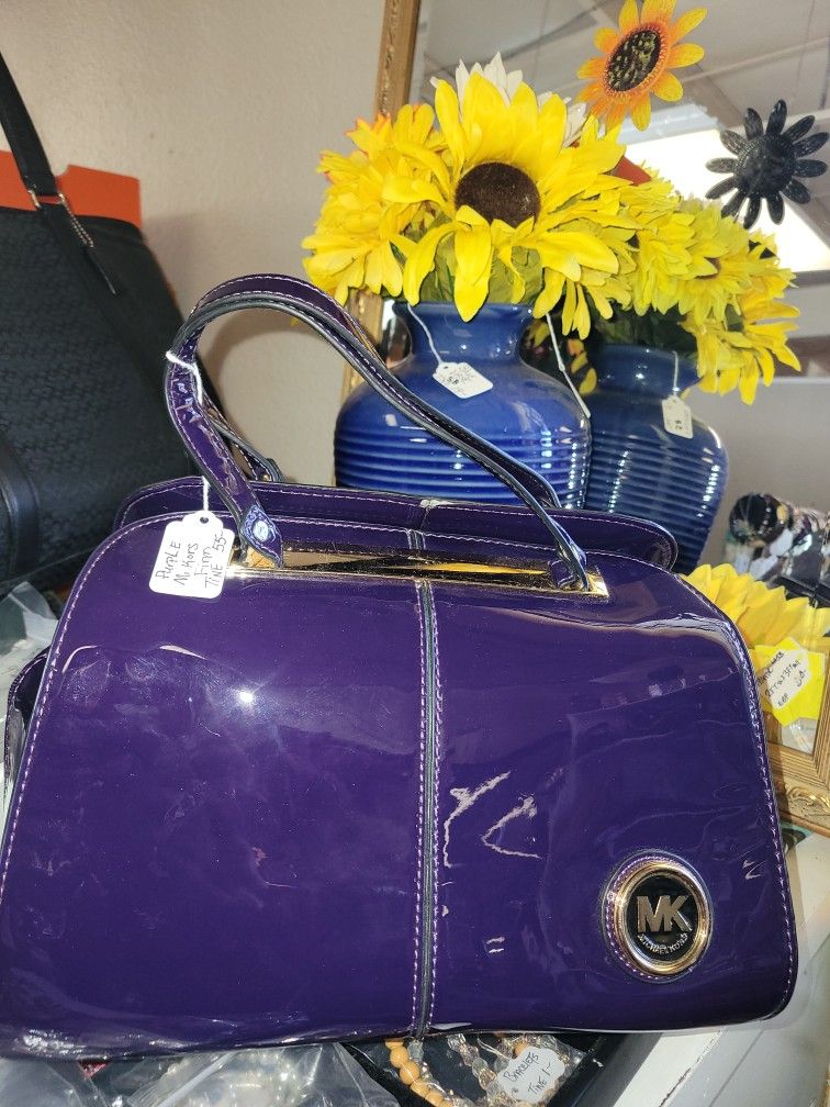 Purple Michael Kors Bag