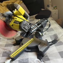 Ryobi miter saw 10” Blade. 