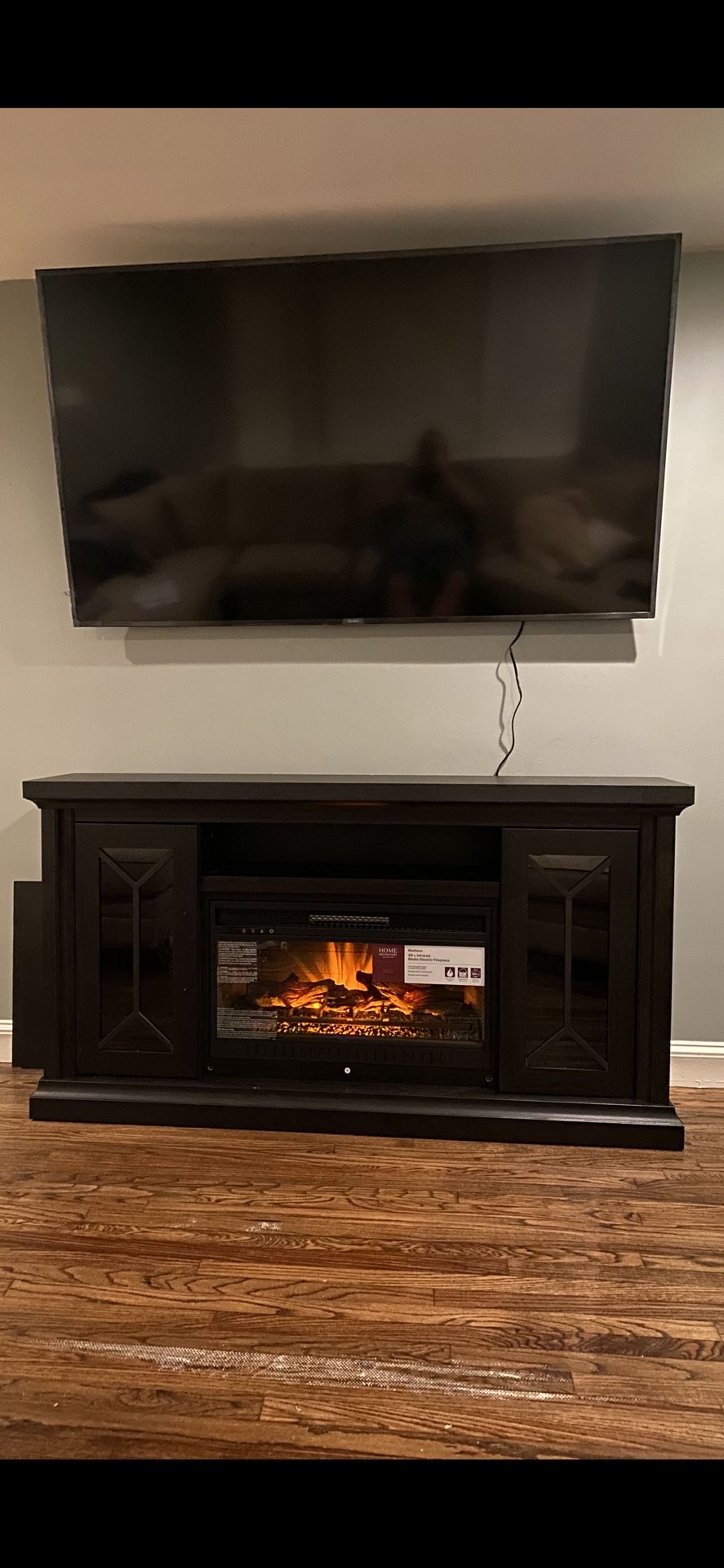 Madison 68in Electric Fire Place
