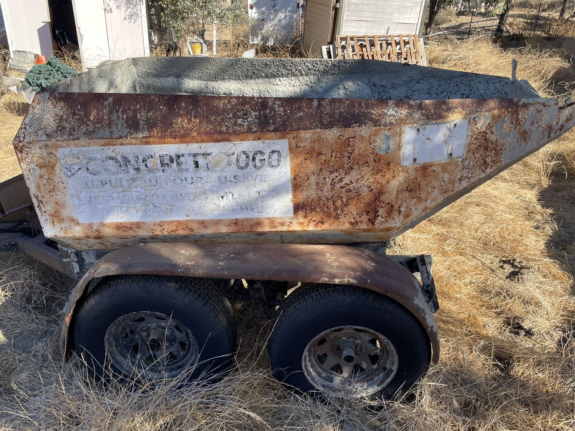 Cement Dump Trailer