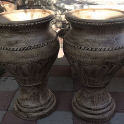 New Flower Pots Made Out Of Clay 