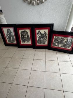 Árnol Humberto Arbio . 4 Arbio (Argentina) Lithograph. 25” X31” Signed