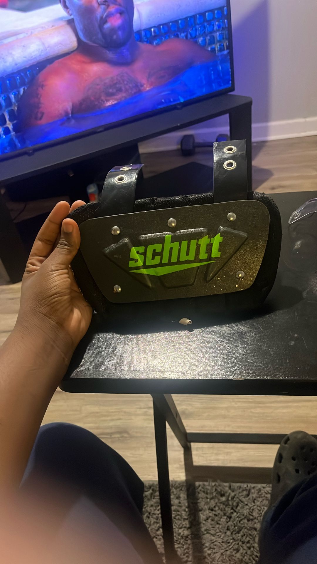 Schutt Lime Green,clear Medium
