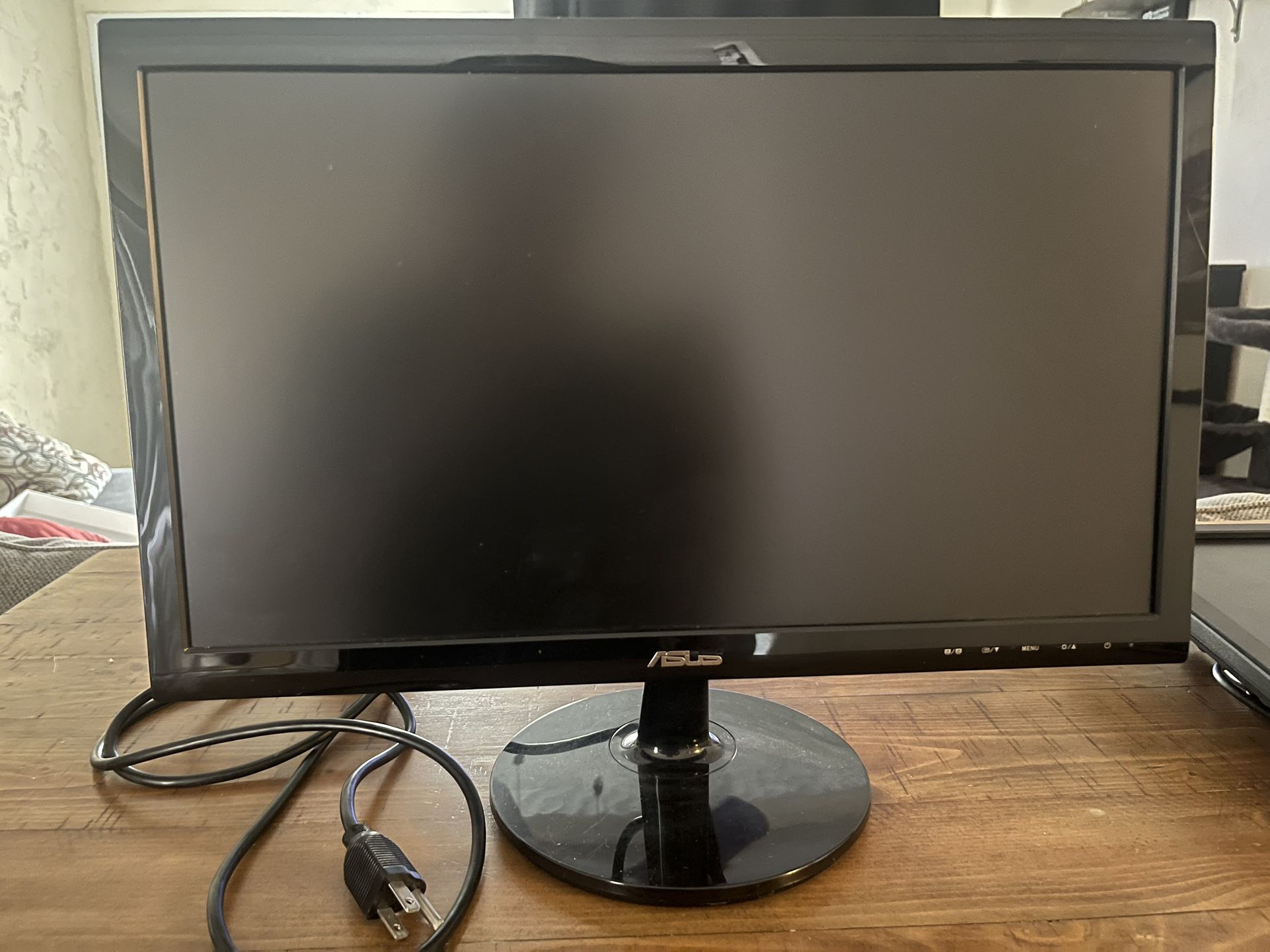 Two Computer Monitors, Mouse, Keyboard