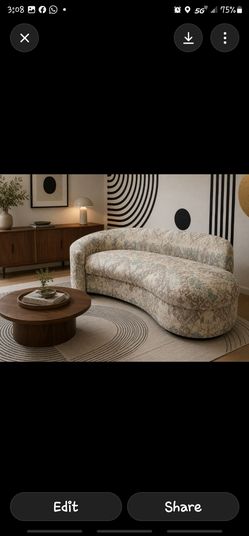 Vladimir Kagan style sofa