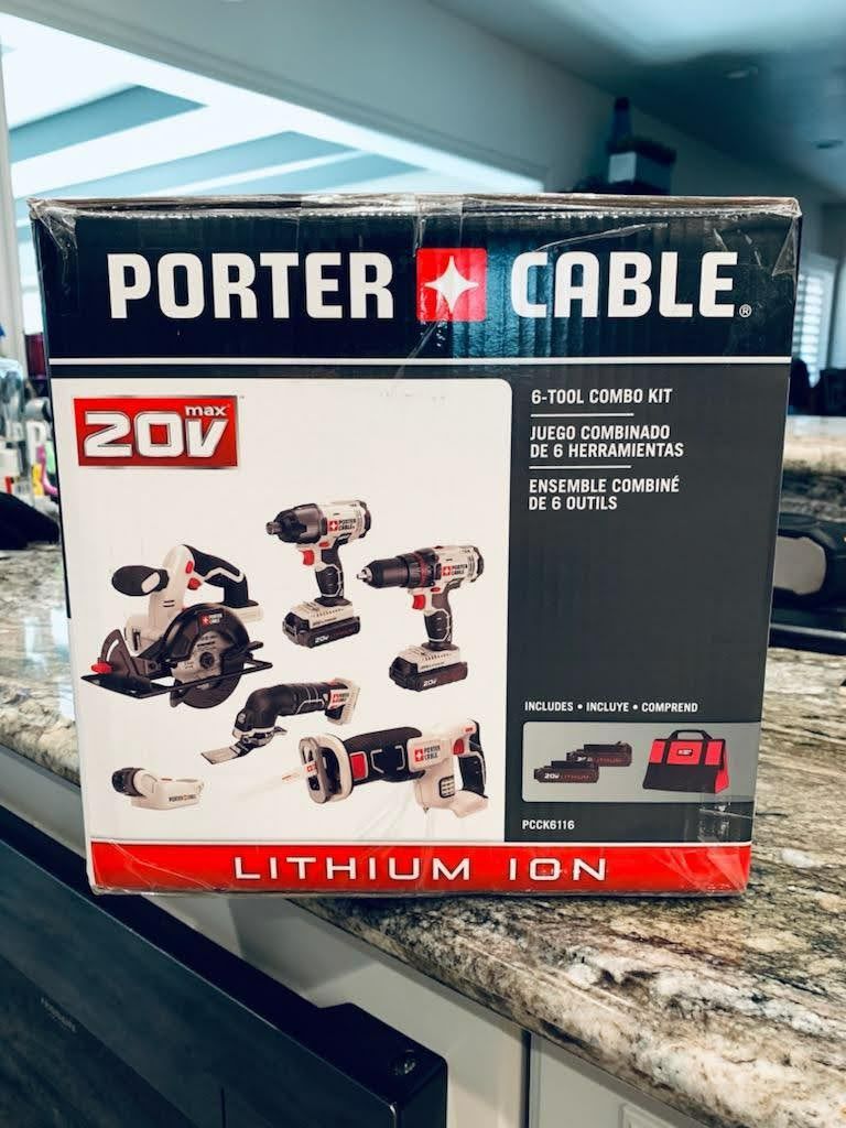 20 Volt MAX Lithium Ion Cordless Combo Kit (6 Tool)