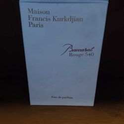 Baccarat cologne