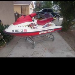 97 SEADOO GSX 800CC DUAL CARB RUNNING CONDITION NEW KEY PROGRAMMED REBUILT CARBS WITH TITLE IN HAND ONLY 45 FACTORY HOURS