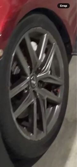Lexus Fsport Staggered Rims