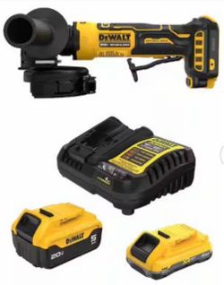 BRAND NEW DeWalt Atomic 20V Max 4-1/2" Angle Grinder Kit