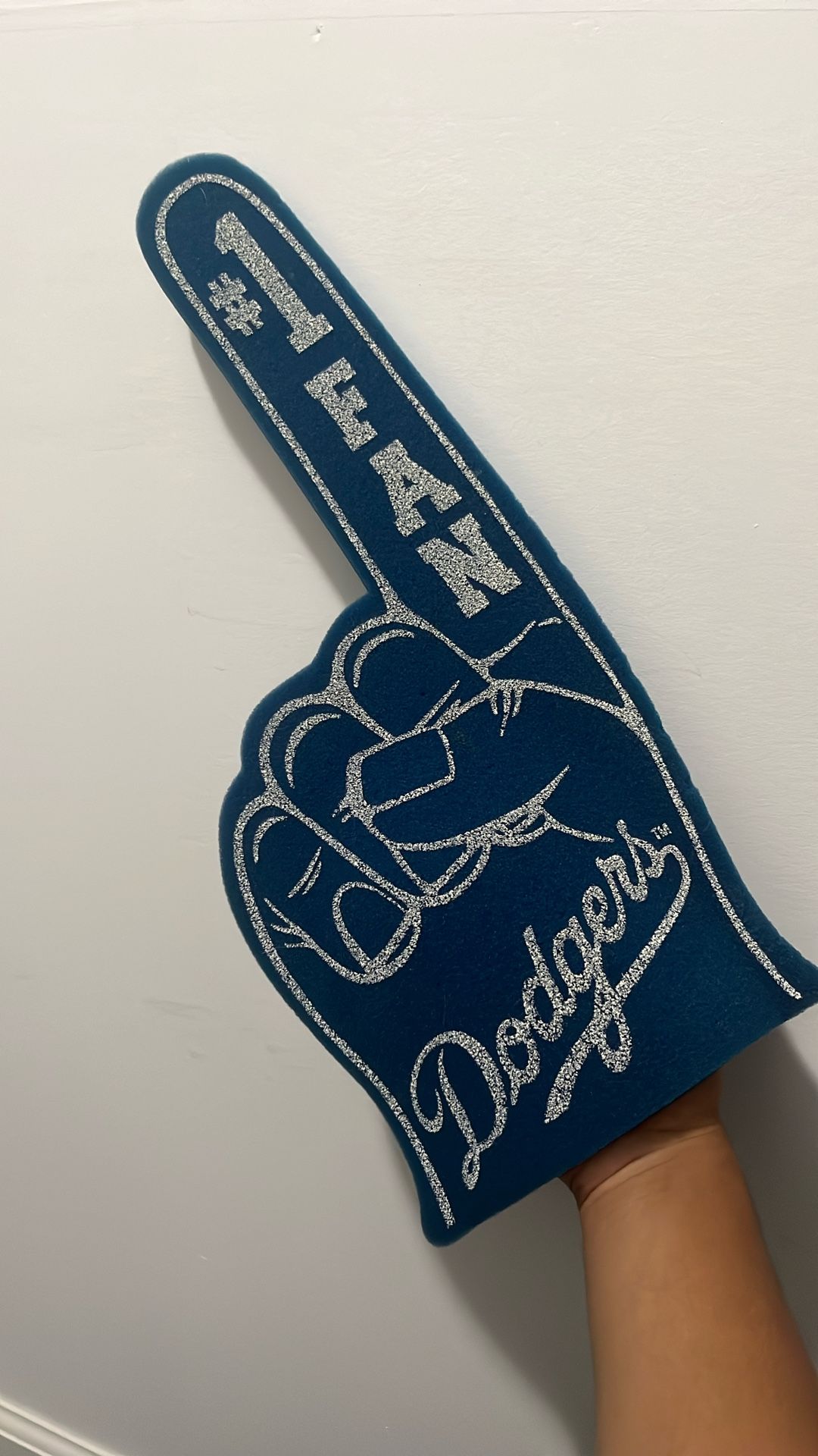 Dodger foam finger