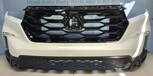 2023-3025 HONDA PILOT FRONT BUMPER W/GRILLE AND LOWER