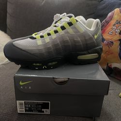 F/S: DS NIKE AIR MAX 95 “ NEON “ BIG BUBBLE SZ. 10.5