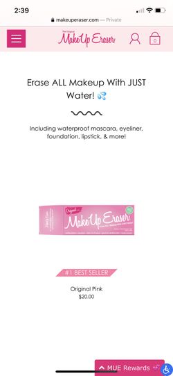 BRAND NEW NEVER USED MAKEUP REMOVER