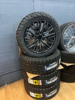 All new 22” Rims and Tires Mounted. Balanced. Ready to go.