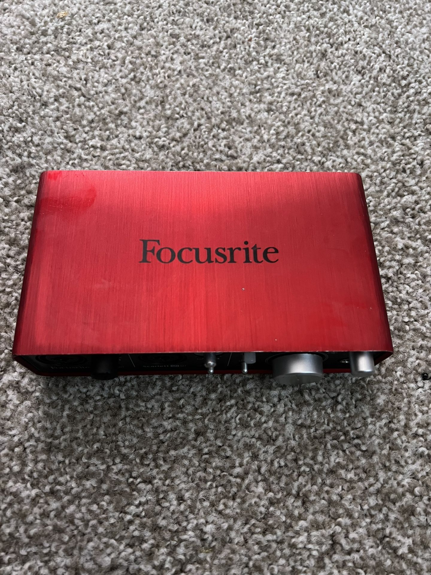 Scarlet Focusrite Interface