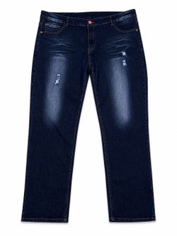 👖 Men’s Dark Wash Distressed Jeans | Straight Fit Denim Pants | Stylish Everyday Jeans 🔥