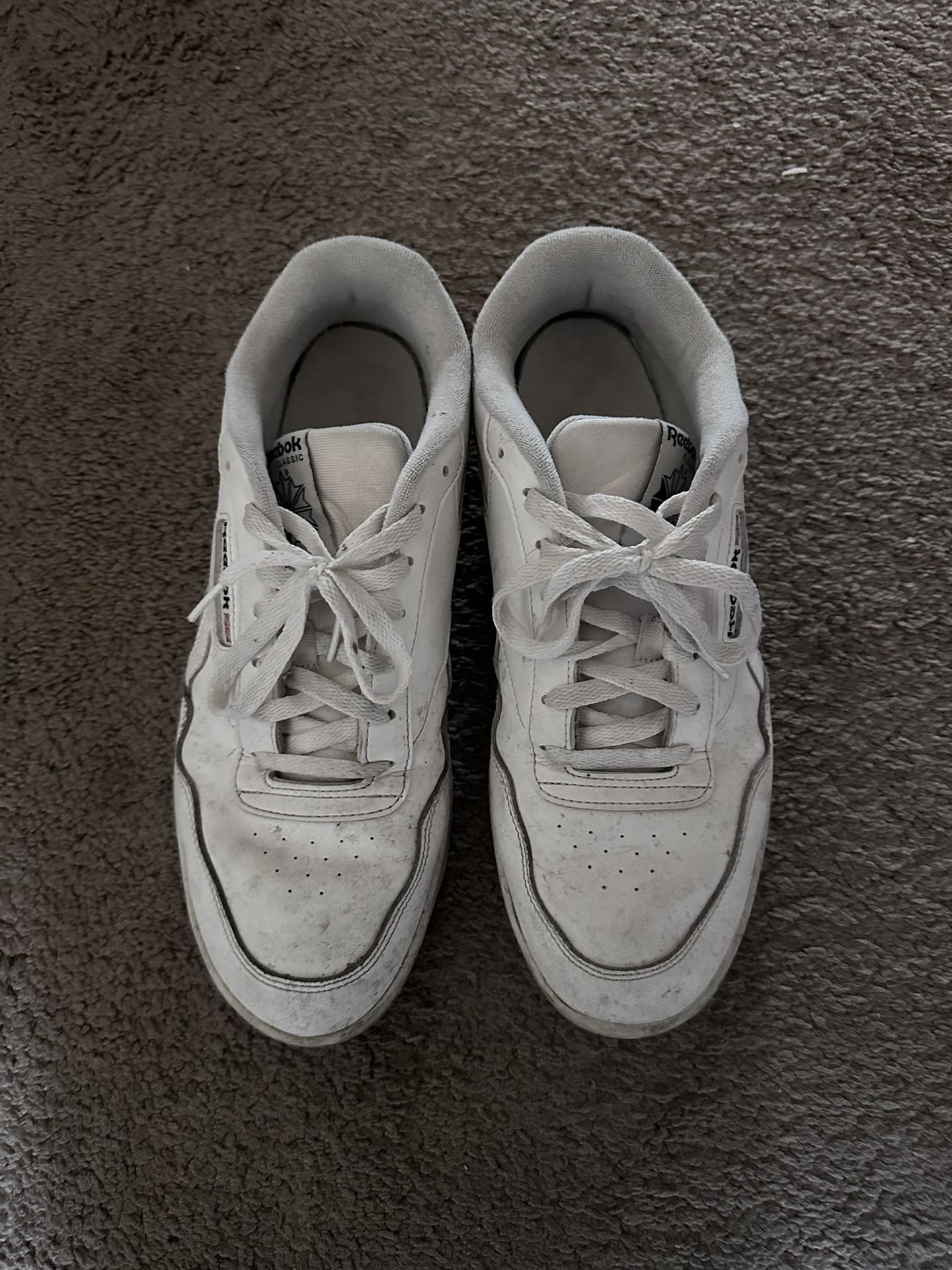 White Reeboks 🔱