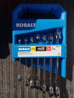 Kobalt Ratcheting Wrench Set 7pc SAE