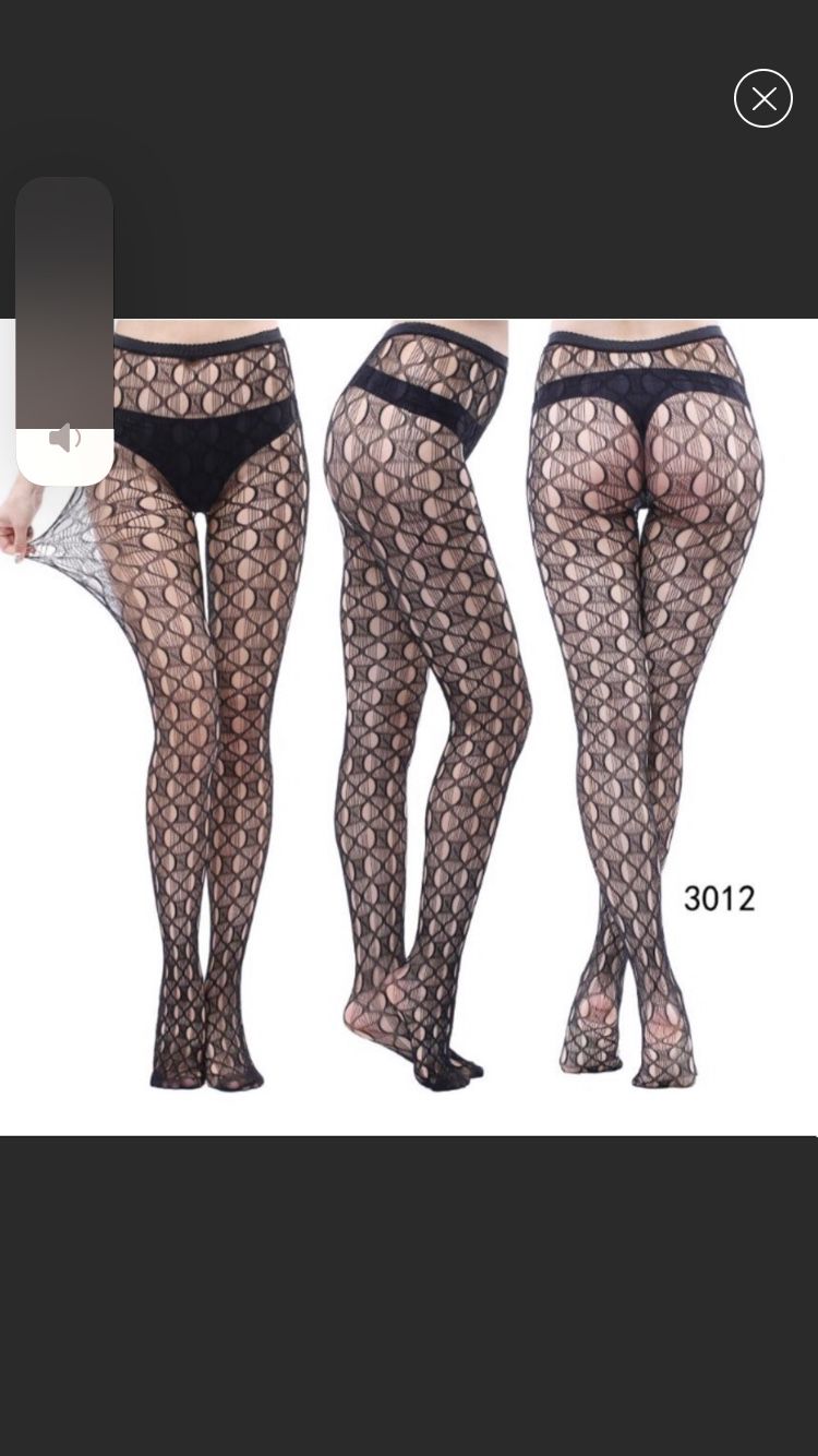 2 x Sexy Stockings Fishnet Pantyhose