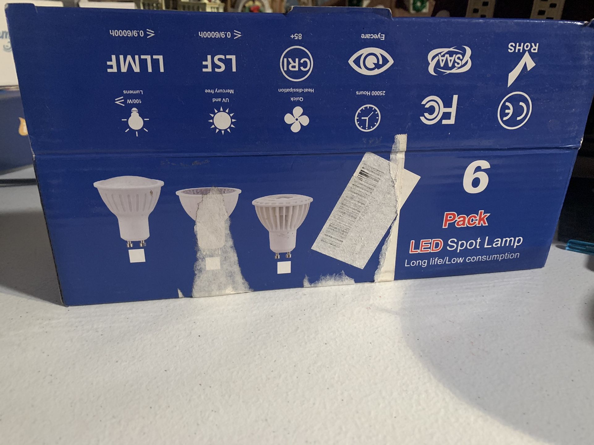 LED Spot Lamp 6 Pack