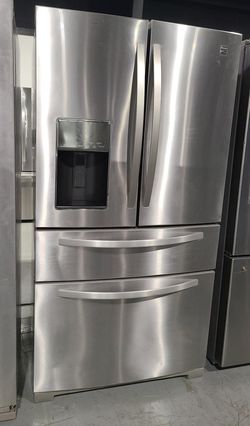 Kenmore 4 Door Stainless Steel Refrigerator Fridge
