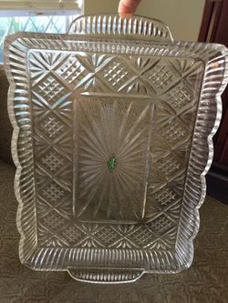Glass platter