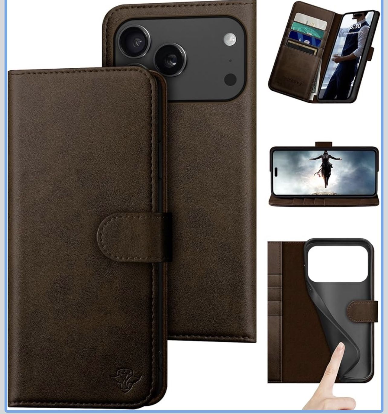 Iphone 17 Pro Leather Case