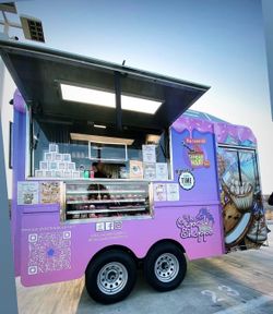 Dessert food trailer