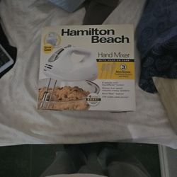 Hand mixer