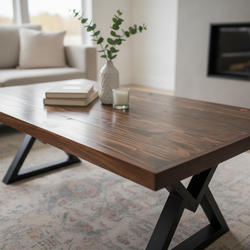 Locally crafted coffee table -PNW reclaimed Douglas fir