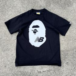 Bape new balance collaboration t shirt 