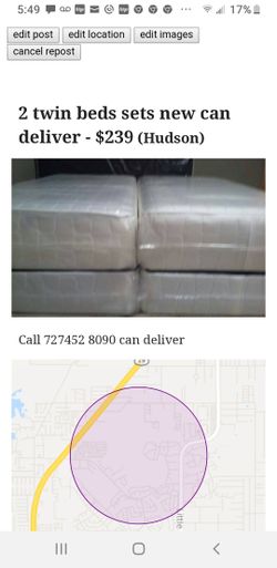 2 twin sets beds can deliver new