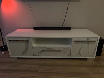 City Furnite White Modena TV Stand