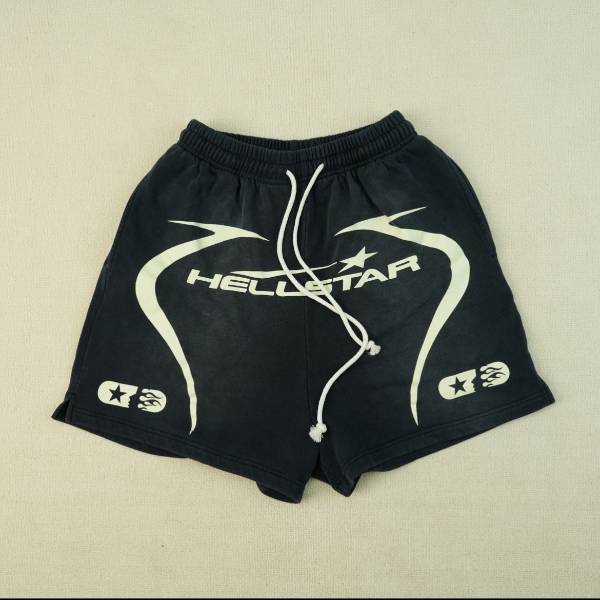 Black And Tan Hellstar Shorts