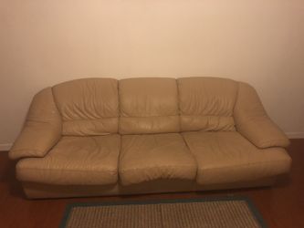 Leather Couch