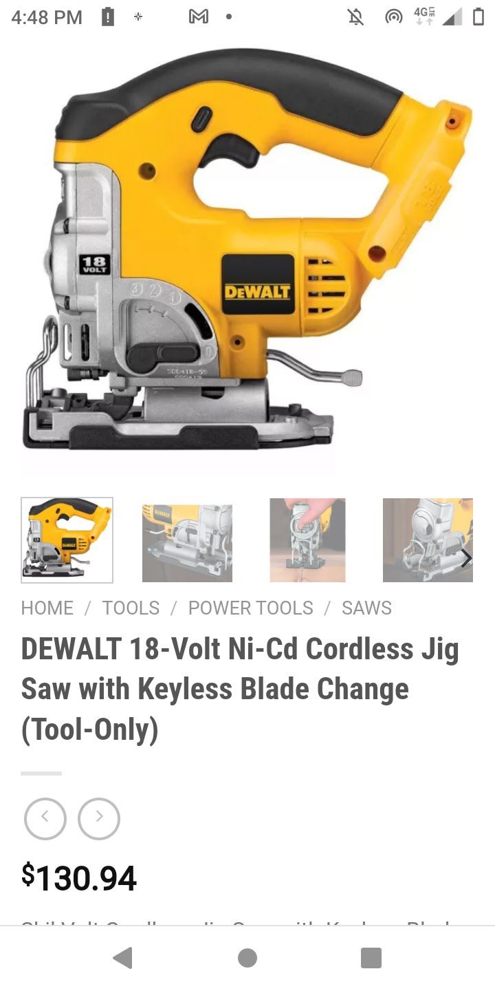 Dewalt Jig Saw for Sale in Seattle, WA OfferUp