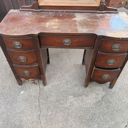 Antique vanity