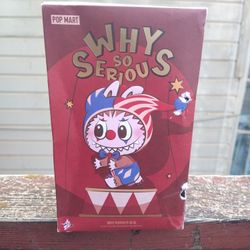 Authentic Pop Mart Why So Serious Series Vinyl Plush Pendant Blind Box 