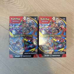 Pokemon Mega Evolution Booster Bundle