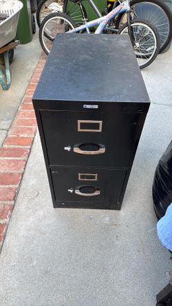 Metal file cabinet