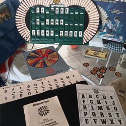 Vintage 1985 Wheel Of Fortune Board Game