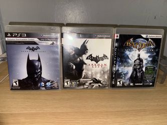 Batman Arkham PS3 Games Bundle – Set of 3