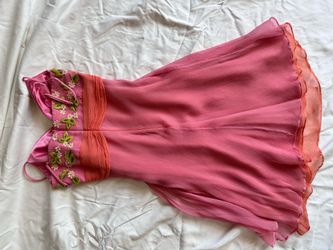 Vintage Laundry dress sz 6 embroidered